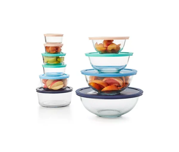 Mixing Bowl Set with Assorted Lids