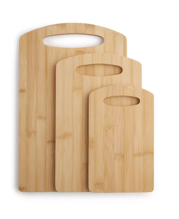 3-Piece Bamboo Cutting Boards Set - Image 3