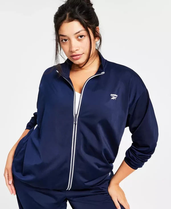 Women's Logo Tricot Long-Sleeve Track Jacket