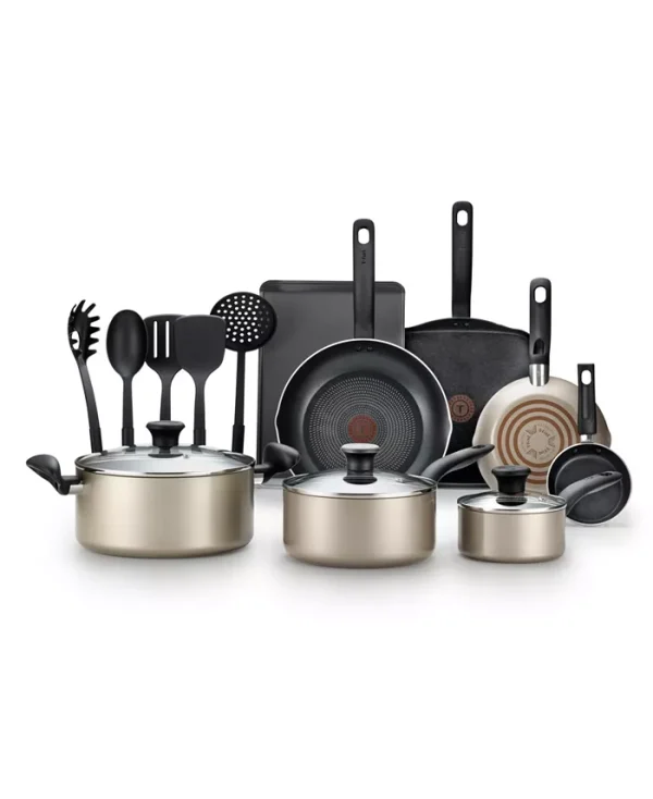 Culinaire 16-Piece Nonstick Aluminum Cookware Set - Image 2