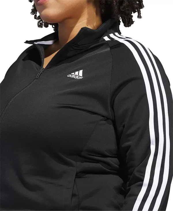 Women's 3-Stripe Tricot Track Jacket, XS-4X - Image 2