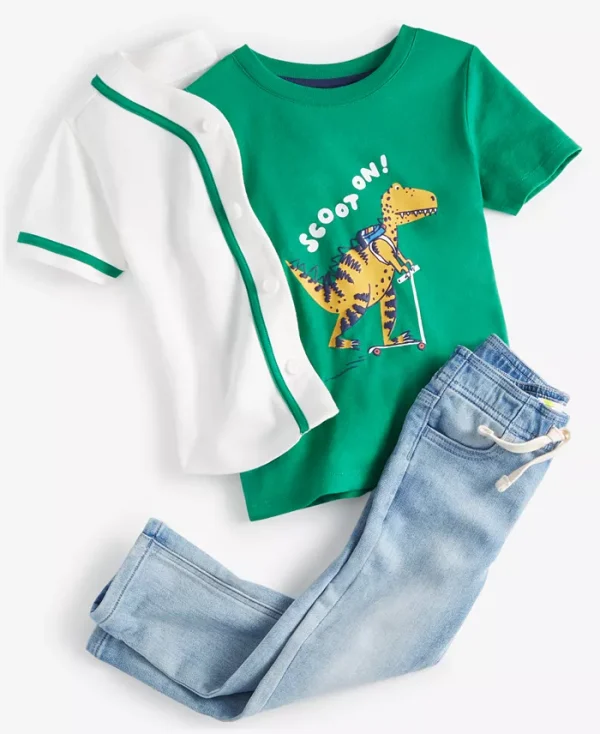 Toddler Boys Straight-Fit Lexington Jeans - Image 3