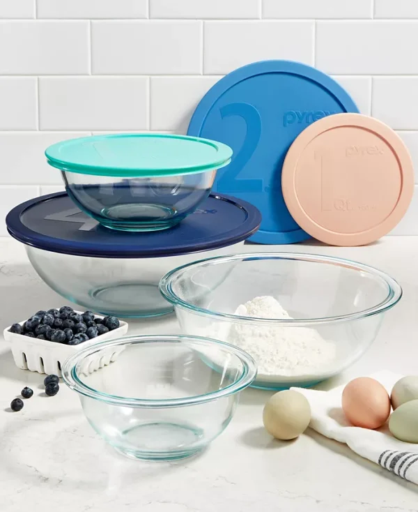 Mixing Bowl Set with Assorted Lids - Image 3